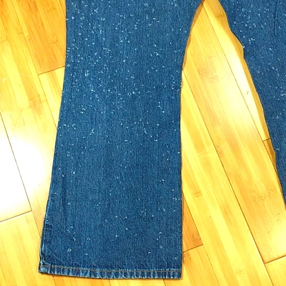 Avenue Jeans Size 18 Custom jeans shot with Bird Shot from a Shotgun. - Picture 10 of 13